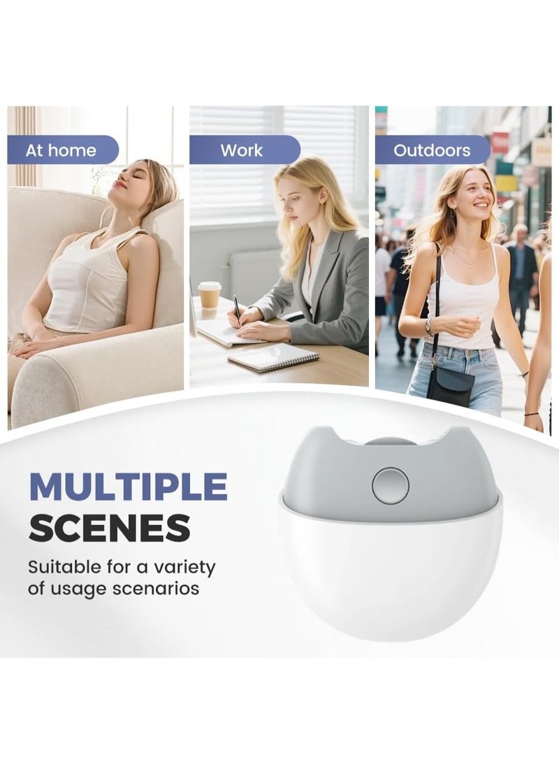 اترجسز 3 في 1 تلقائي كهربائي الأظافر المقاطعة, 2026 جديد كهربائي الأظافر المقاطعة, تلقائي الأظافر المقاطعة مع الخفيفة والأظافر مخلفات التخزين, كهربائي الأظافر المقاطعة لكبار السن البالغين (رمادي) - Image 3